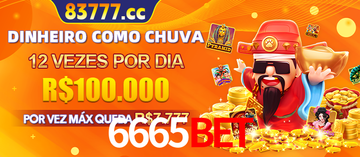Banner do programa de recompensas Recomende para amigos do 6665BET, detalhando os bônus por convidar amigos, com prêmios que chegam a R$288.888.